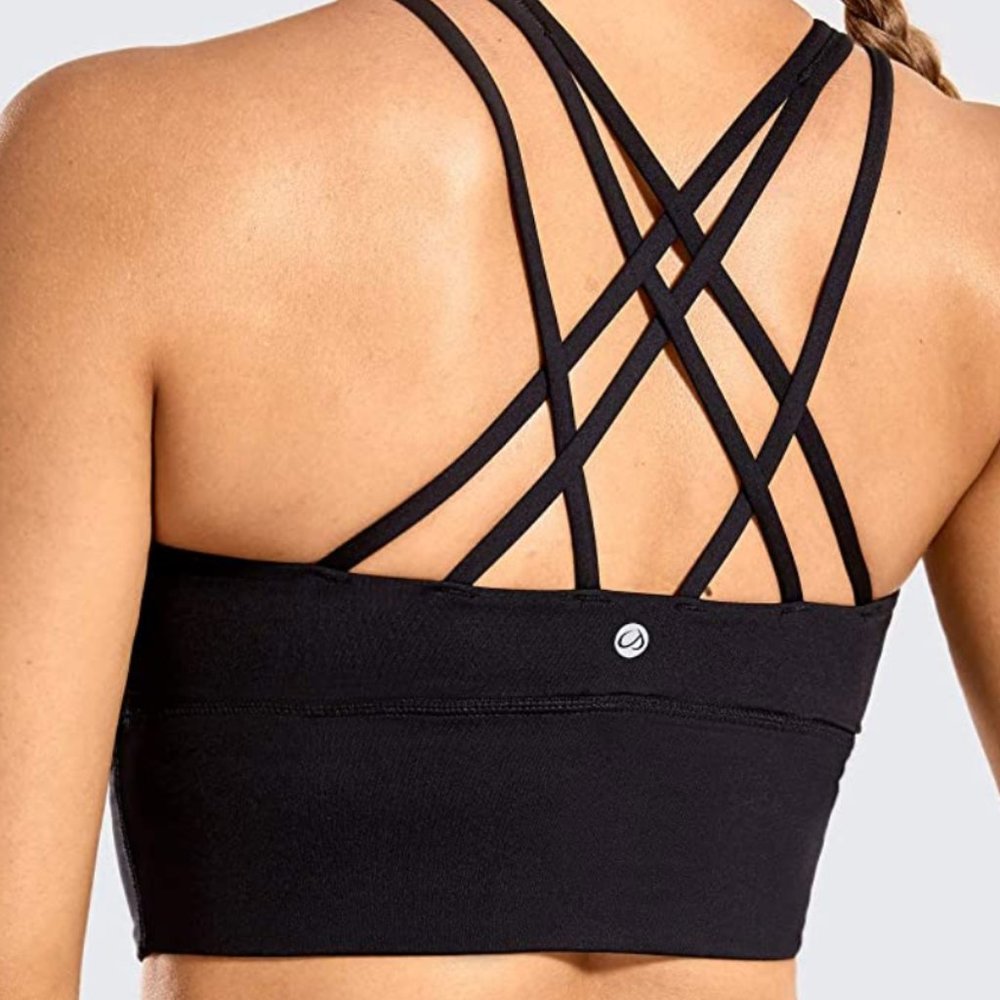 CRZ YOGA Strappy Longline Sports Bra